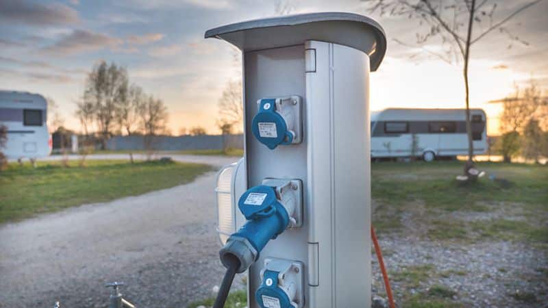 Elektriciteit in campers en caravans: walstroom - maar dan wel op de juiste manier