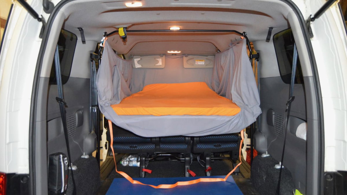 Campingbox van Autohimmelbett