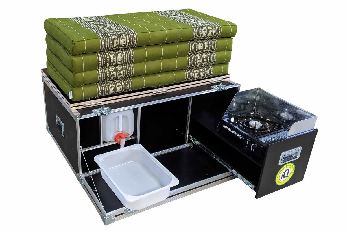 Als je een fan bent van eenvoud, dan zul je zeker blij zijn met de IQ campingbox. Gabriele Hofmann, iQ-ProSolutions GmbH