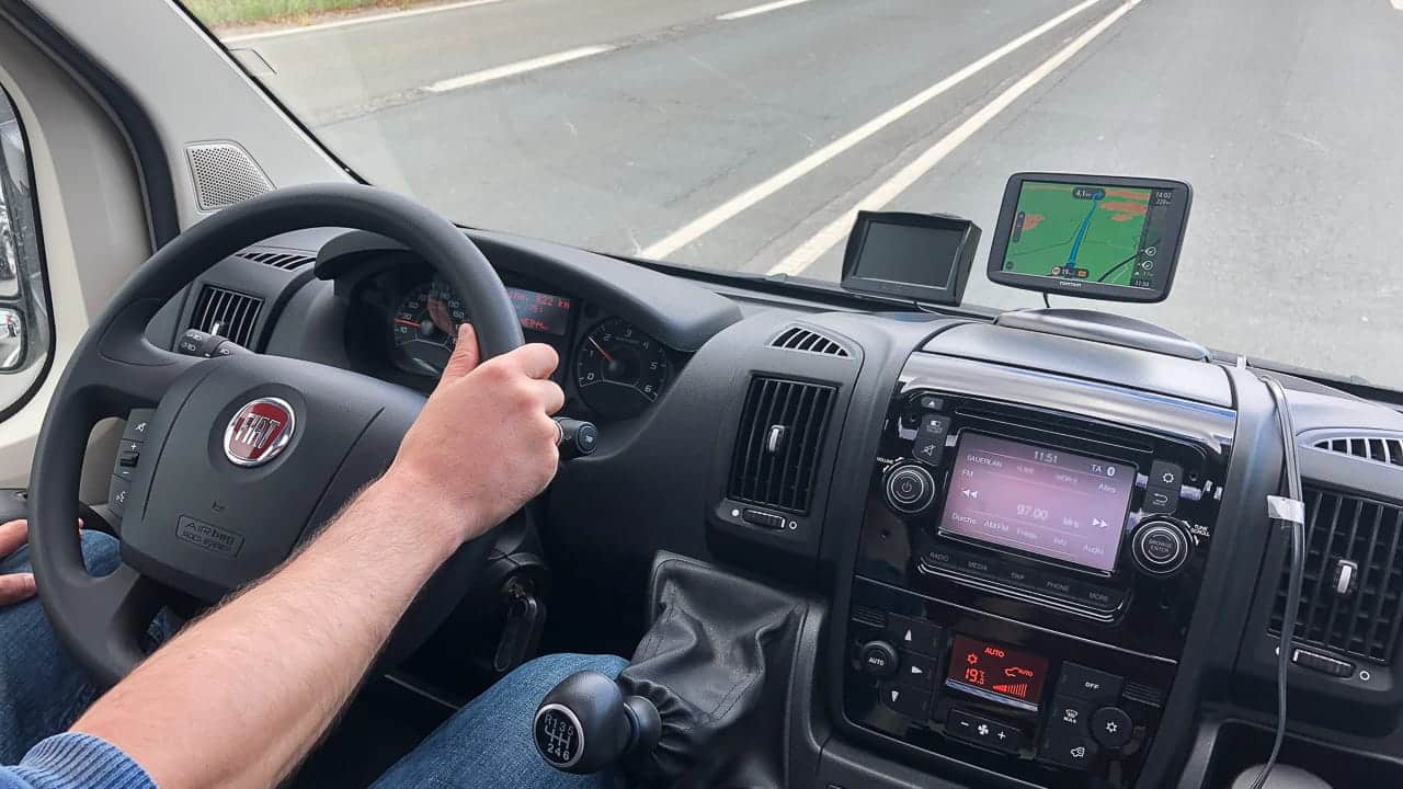 Navigation Wohnmobil Wohnwagen