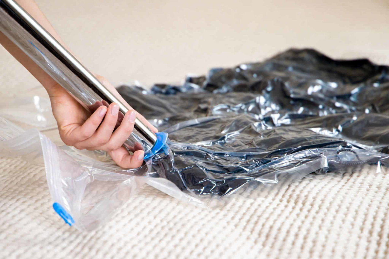 Clever packen mit Vakuumbeutel