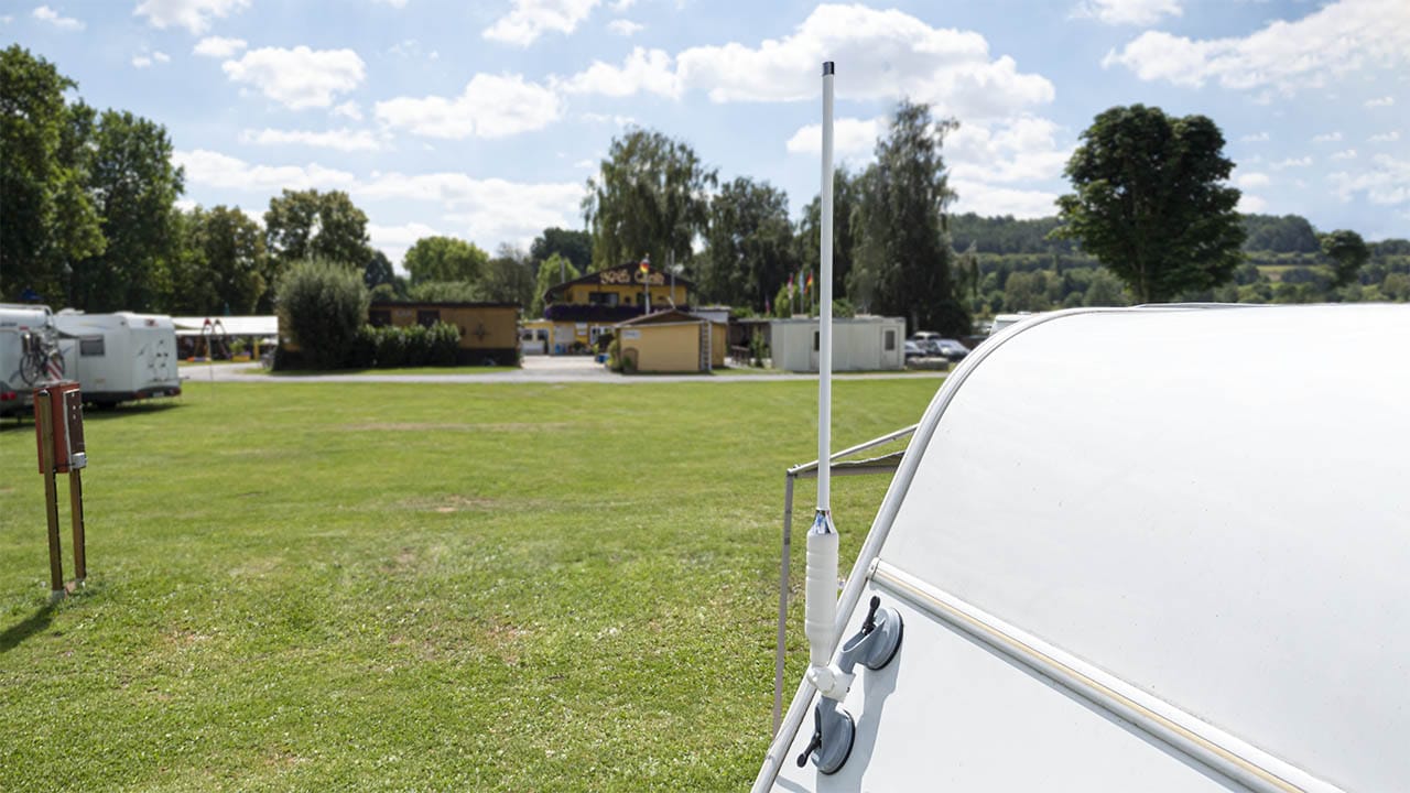 Versterking van WLAN op de camping