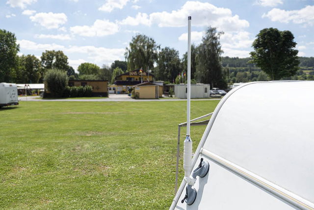 Versterking van WLAN op de camping