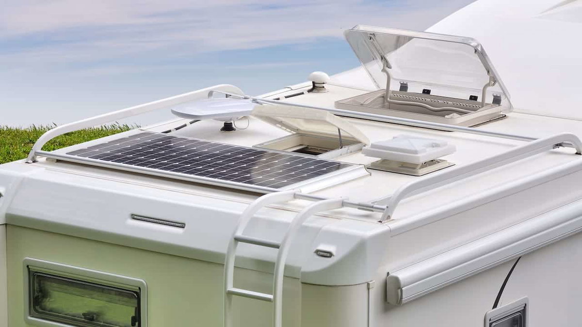 Solar beim Camping