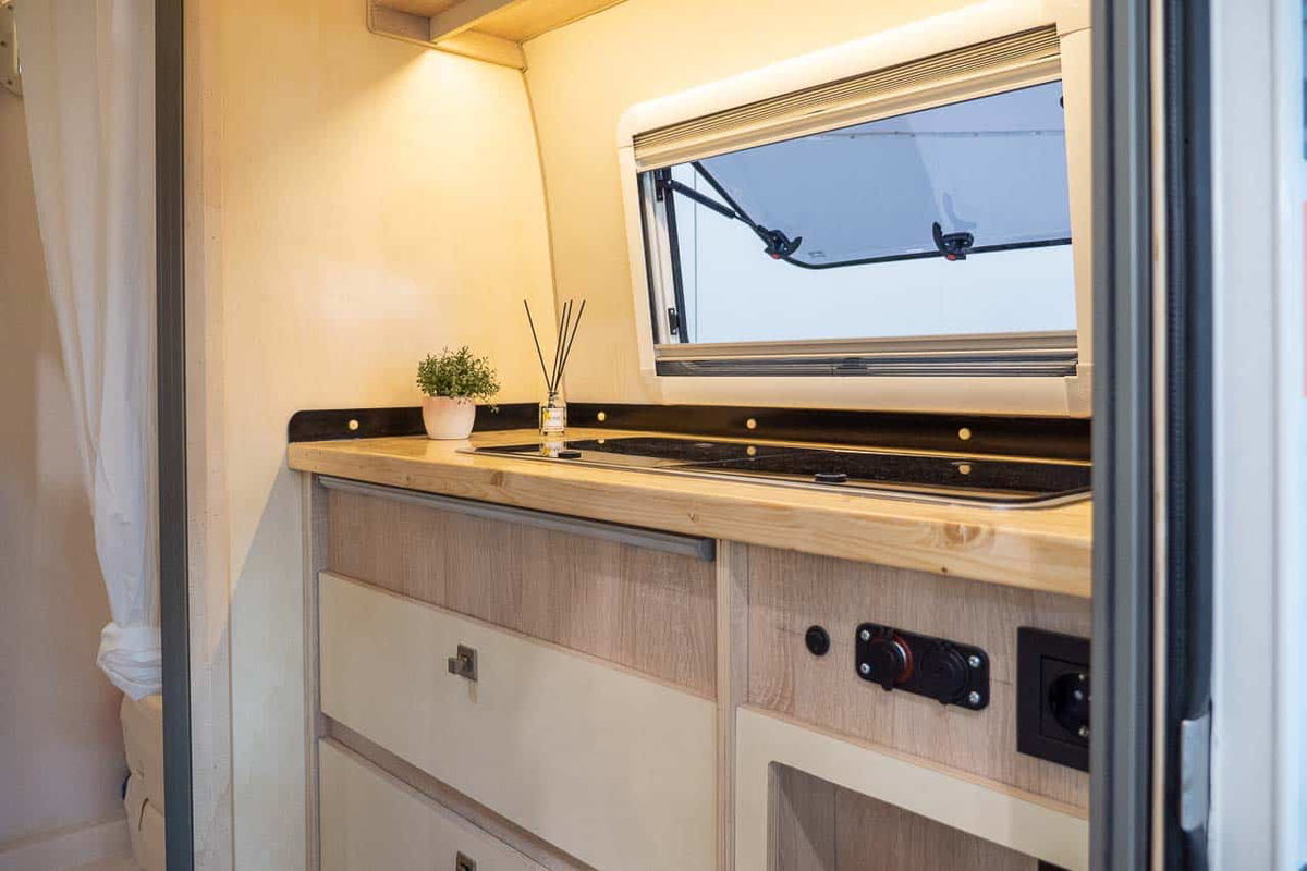Pinocaravan Pi XL Küche