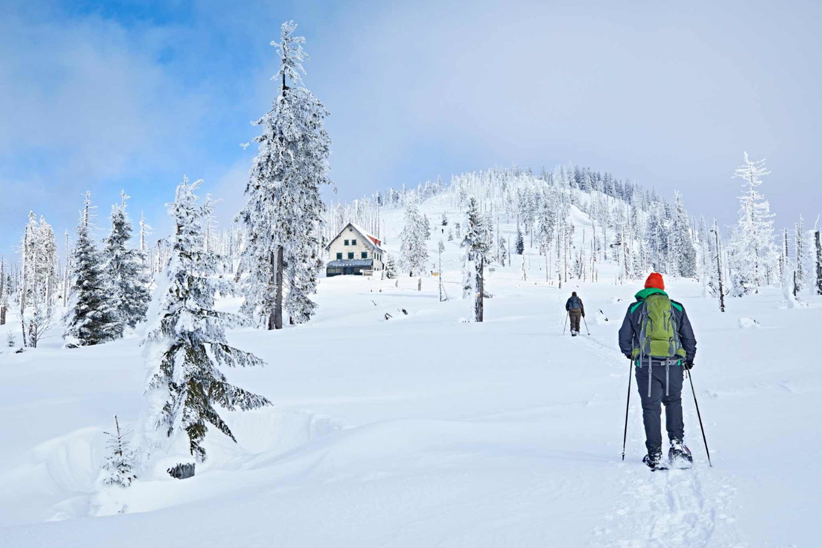 Vuurwerkvrije oudejaarsavond Waldschmidthaus Bavaria door Gert Krautbauer