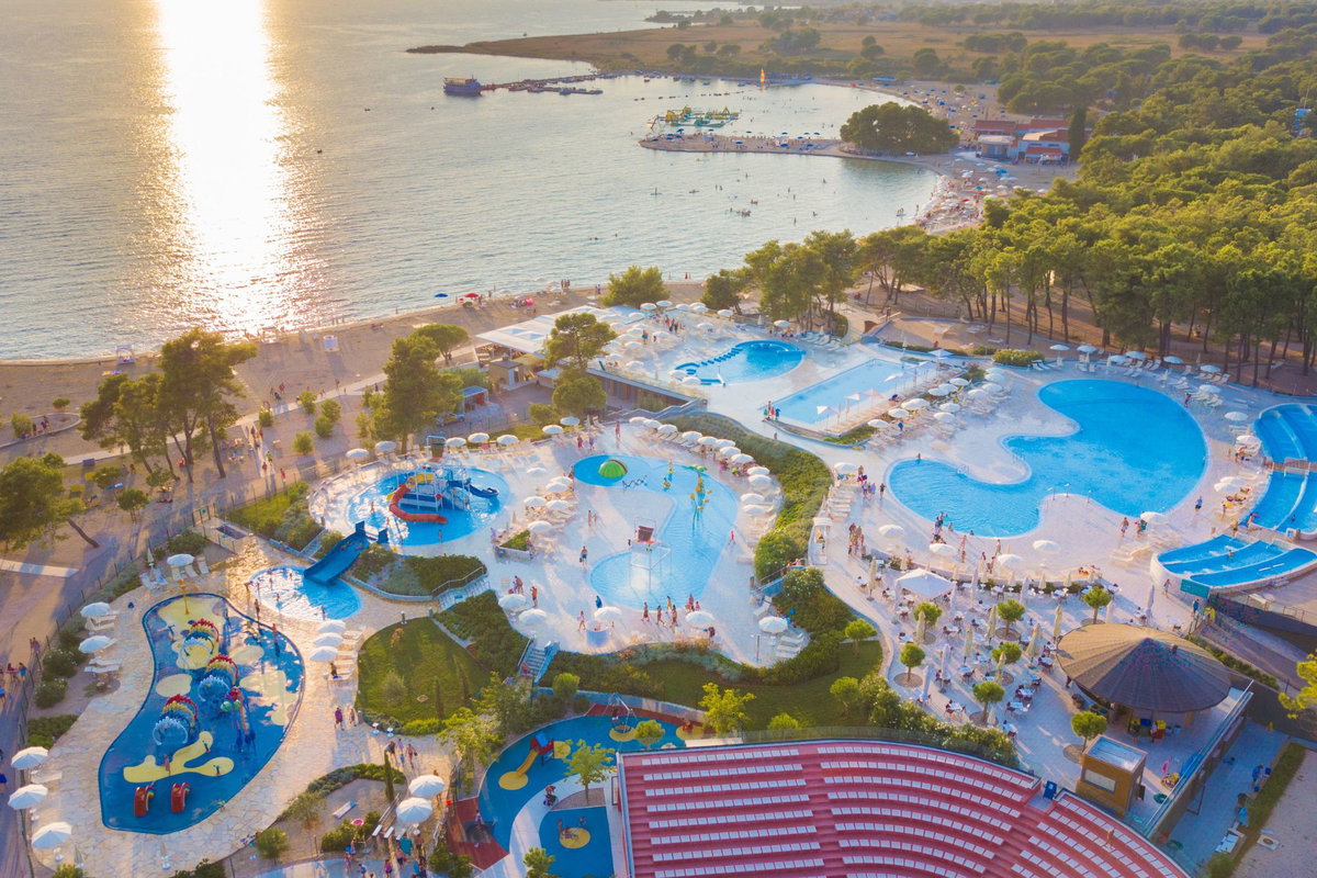 Campings Dalmatië Zaton Holiday Resort - Het Zaton Holiday Resort in de regio Dalmatië - een paradijs (niet alleen) voor waterratten. © PiNCAMP