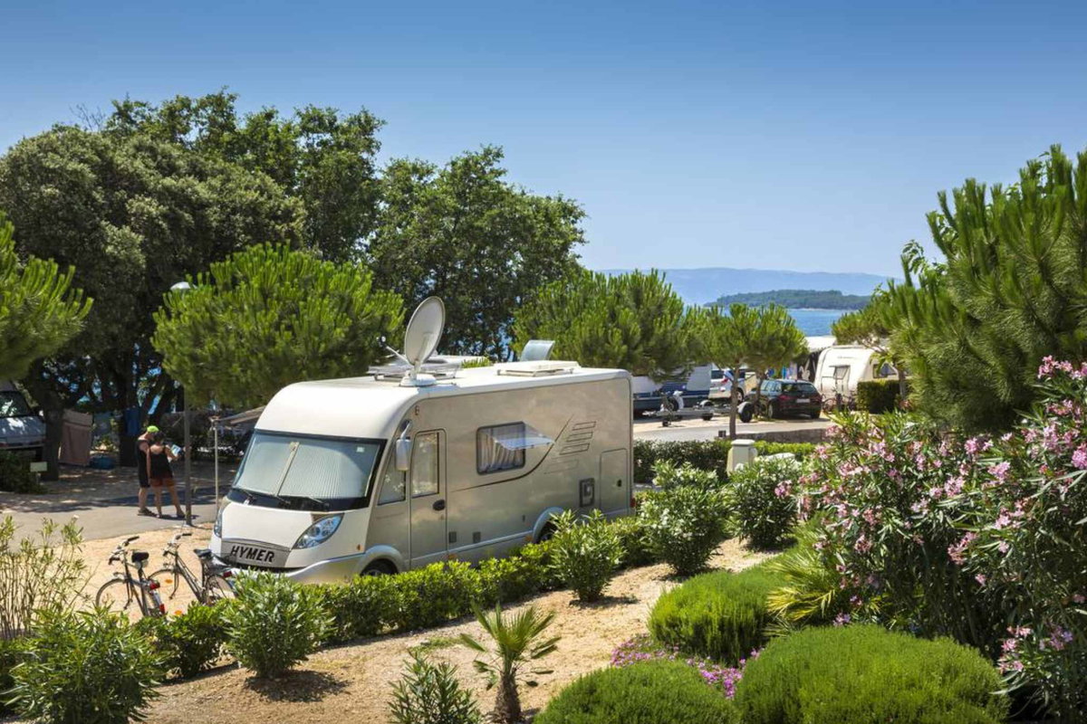 Campings Kvarner Bay - Ruime plaatsen, sommige met uitzicht op de Adriatische Zee. © camping.info