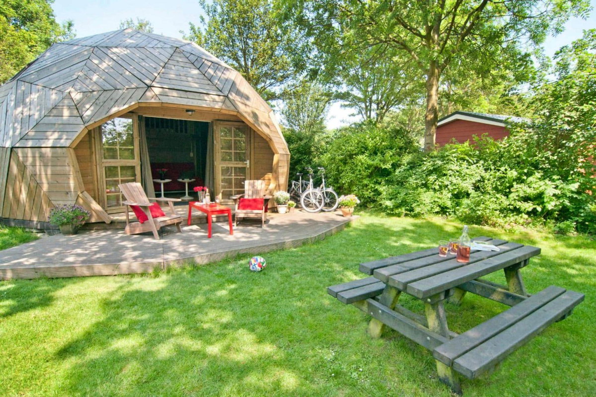 Camping Nederland Huuraccommodatie Camping Delftse Hout_Holz