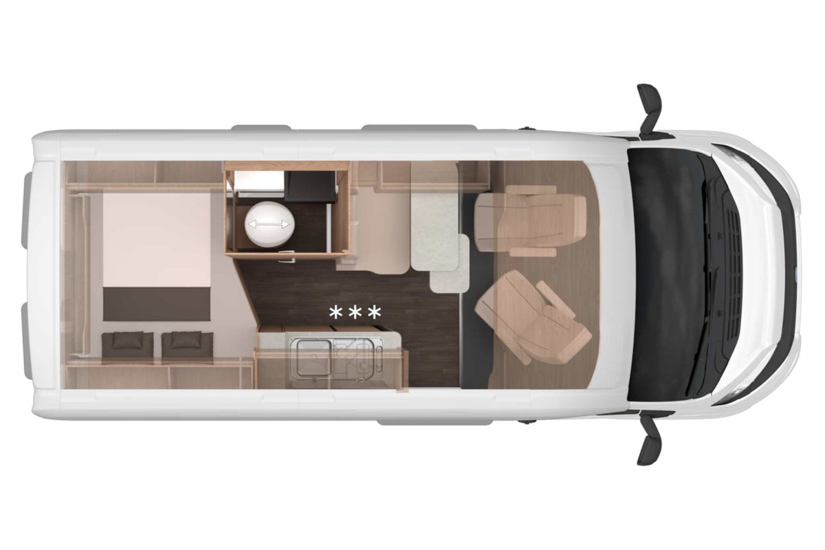 Campers voor 2 personen - Knaus