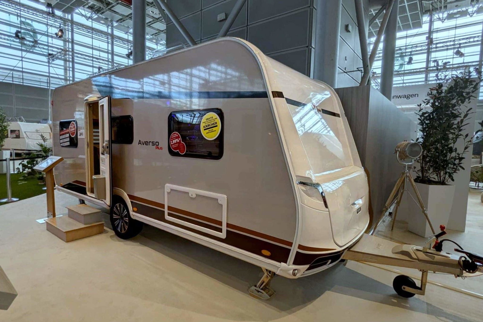 Bürstner Averso Plus 520 TL (2025) - Compacte caravan met maximaal 6 slaapplaatsen