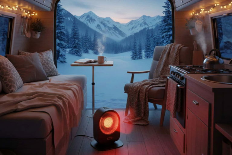 Behaaglijke warmte: De beste ventilatorkachel voor op de camping
