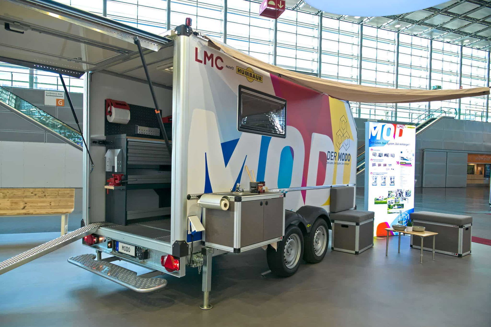 LMC Modo (2025): Modulaire caravan met modulair systeem op basis van Humbaur