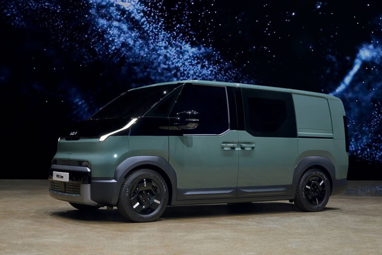 Kia PV5 - een nieuw elektrisch busje voor op de camping?