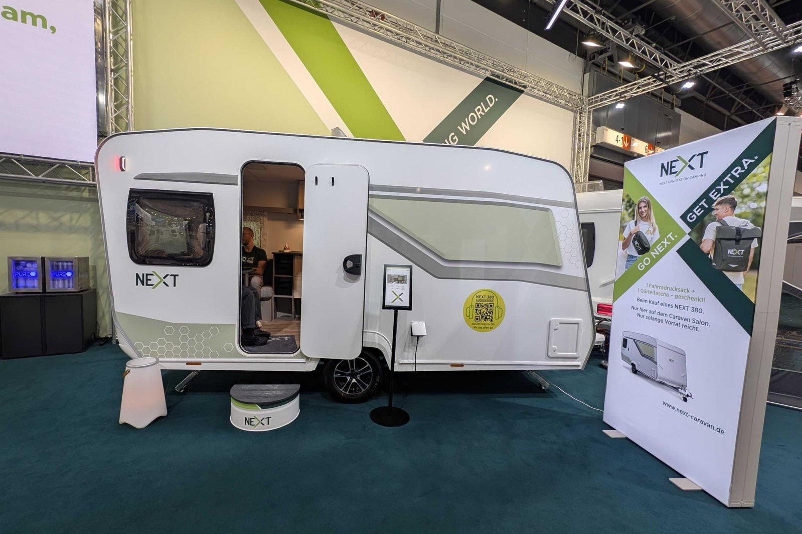 NEXT 380 - Lichtgewicht, modern en ideaal voor elektrische auto's: wat de nieuwe caravan van Fendt echt kan doen