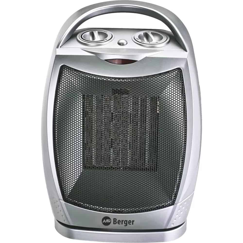 Compacte ventilatorkachel voor camping, caravan, mobiele verwarming &amp; kachel in de caravan.