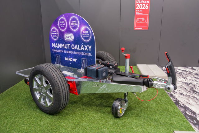 Lichter, sneller, slimmer: de nieuwe AL-KO Mammut Galaxy rijhulp voor caravans in detail