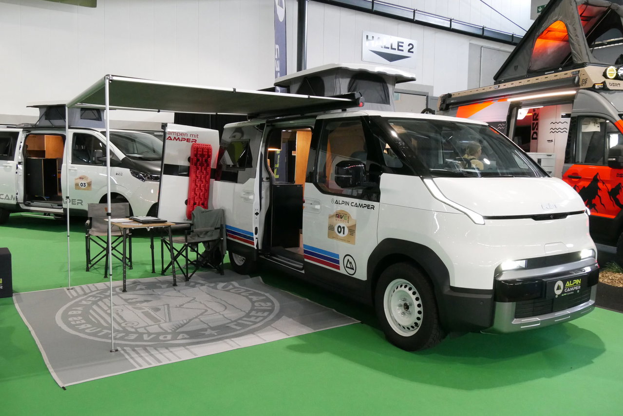 Elektrische campers in de schijnwerpers: hoe Alpincamper met Kia PV5 en Maxus eDeliver 7 de toekomst van het mobiele reizen vormgeeft