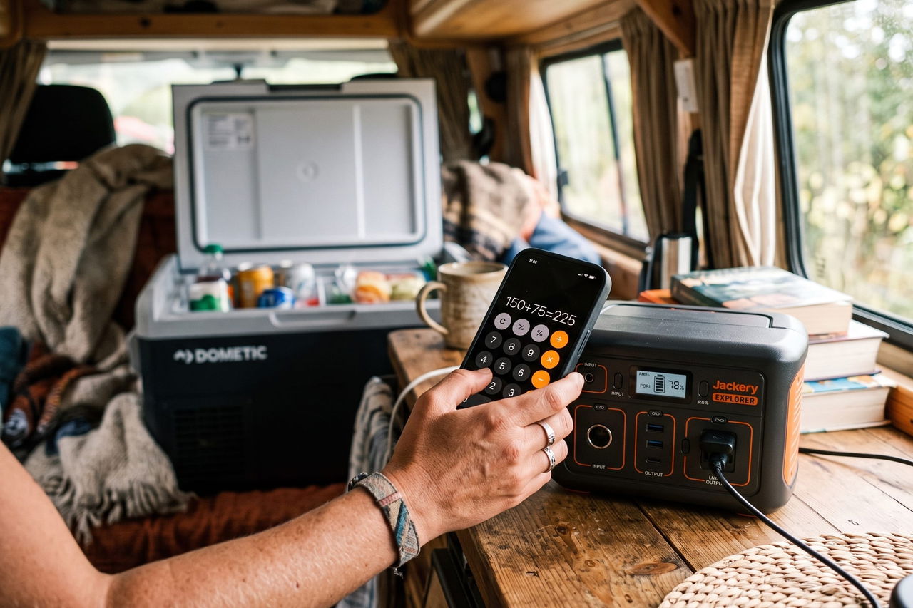 Powerstation voor de camper: zo bereken je de juiste capaciteit