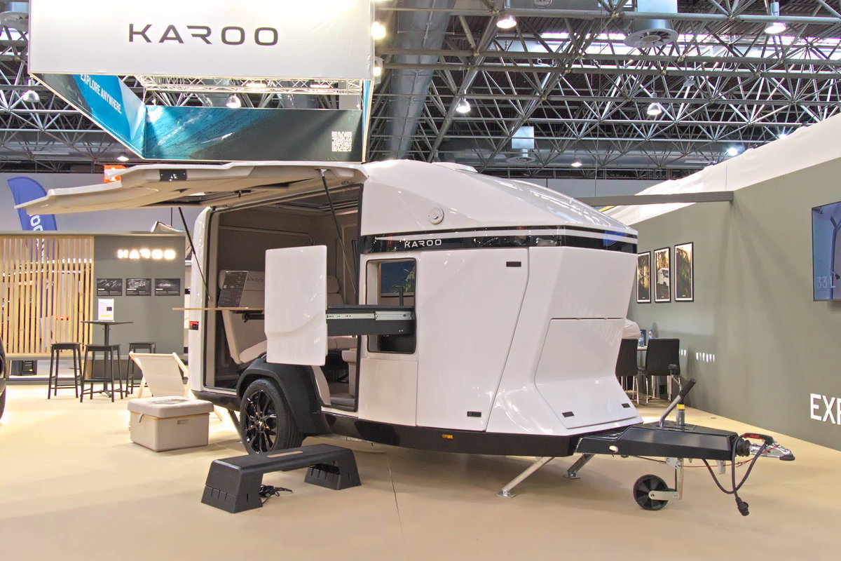 Karoo Wohnwagen (2027): Aerodynamische Form