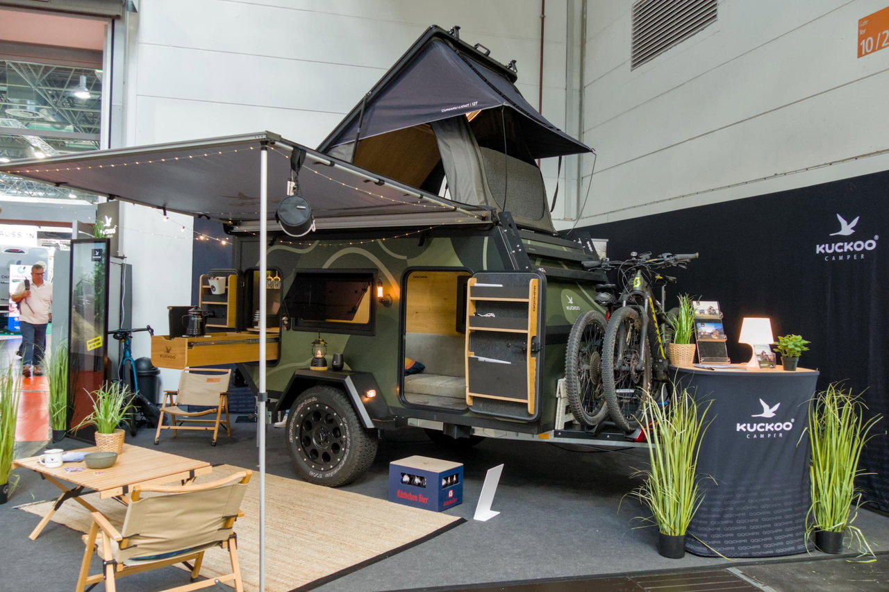 Kuckoo Camper Max (2027): Ausgestelltes Modell auf dem Caravan Salon 2026